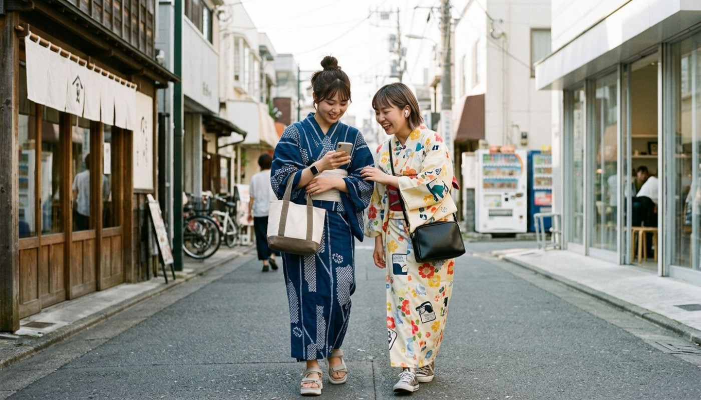 Wie beeinflusst moderne Technologie die traditionelle japanische Bekleidung?