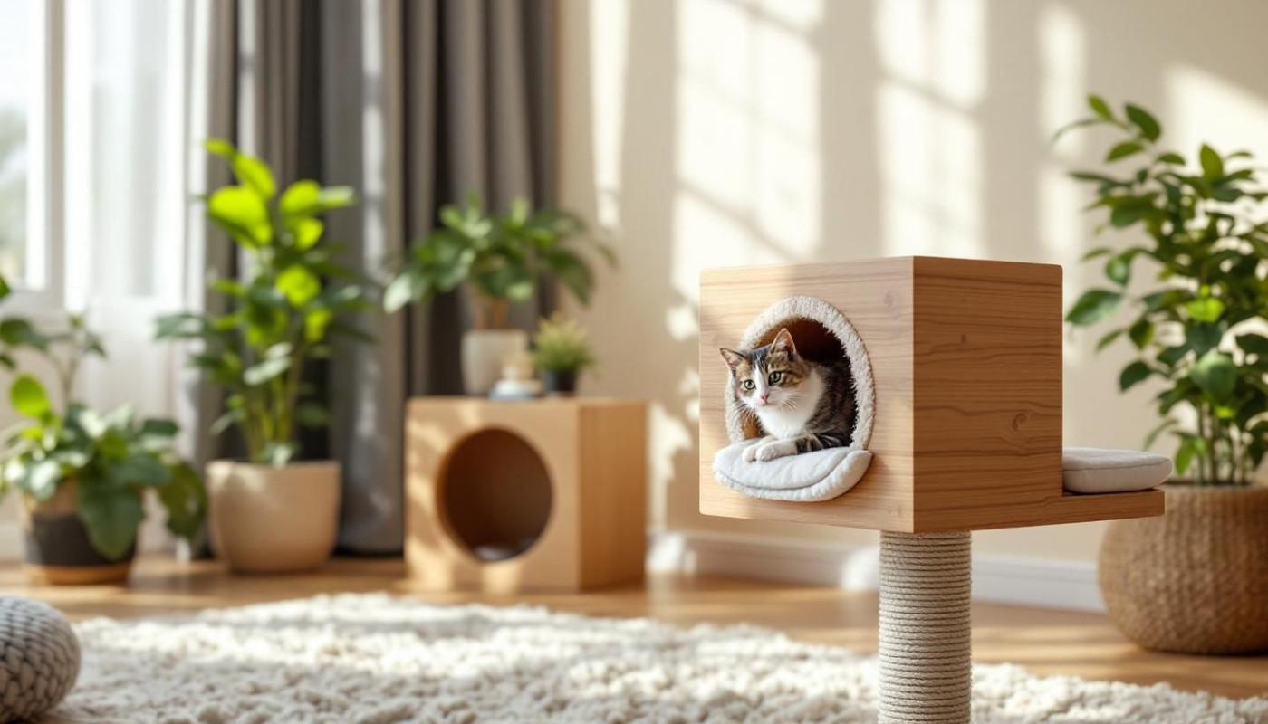 Wie stilvolle Katzenmöbel das Wohlbefinden Ihrer Katze steigern können